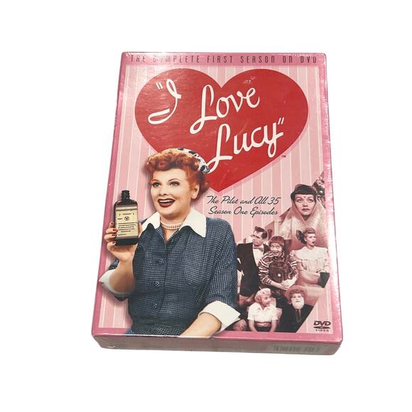 NWT-  "I Love Lucy: The Complete First Season" on DVD. Unopened, sealed new. - Picture 1 of 4